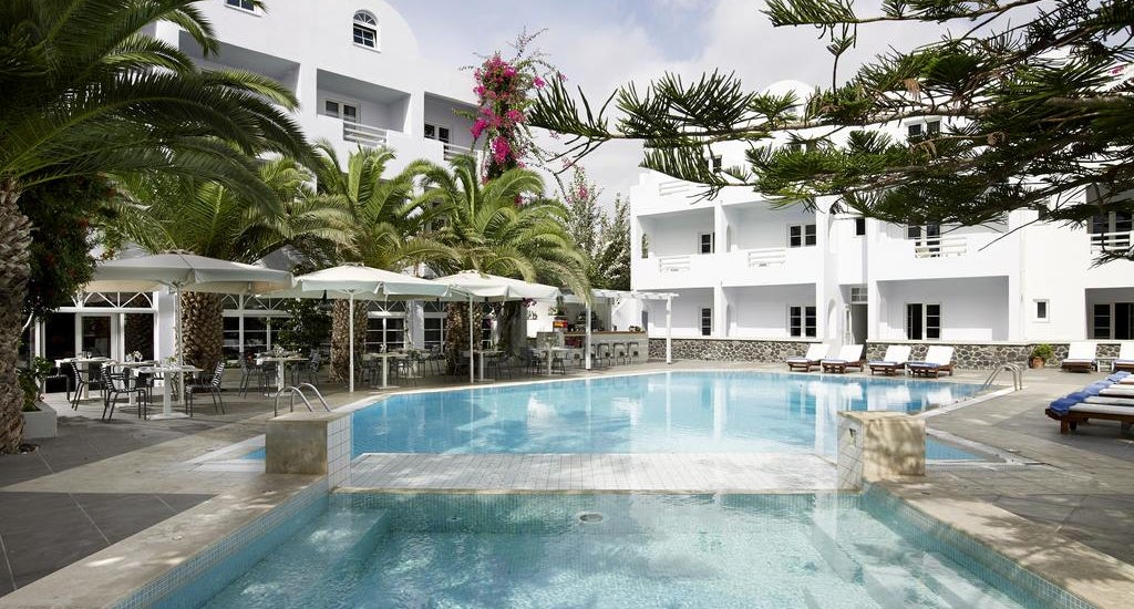 Afroditi-Venus Beach Hotel and Spa in Kamari, Santorini ...
